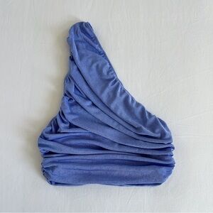 Lioness The Goddess Crop | Metallic Purple | Size XS | NWOT